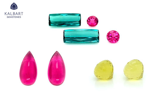 Faceted pairs, cabochon pairs and many more