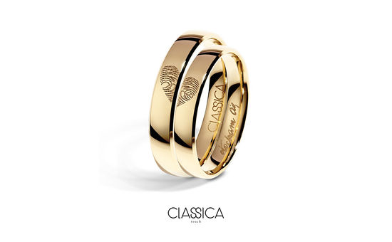 CLASSICA - personalized wedding rings