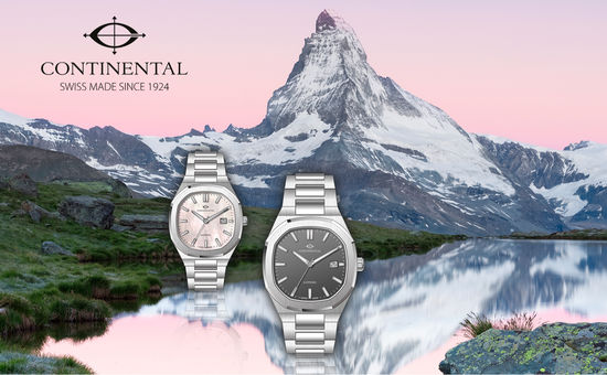 CONTINENTAL Swiss Made Uhren seit 1924