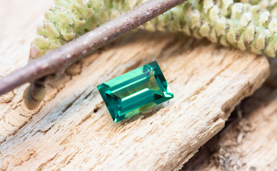 Colombian Emerald, not oiled, 9,8x6,1mm, 1,84ct