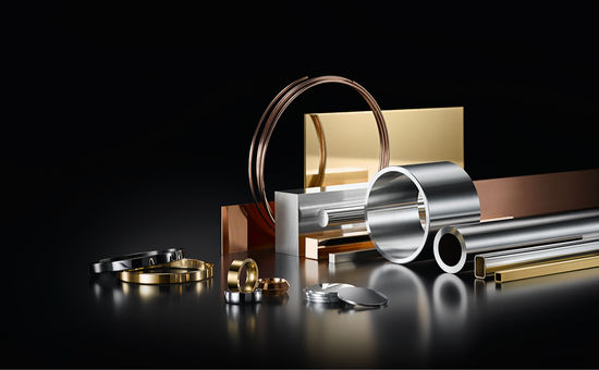 Precious metals semi-finished products