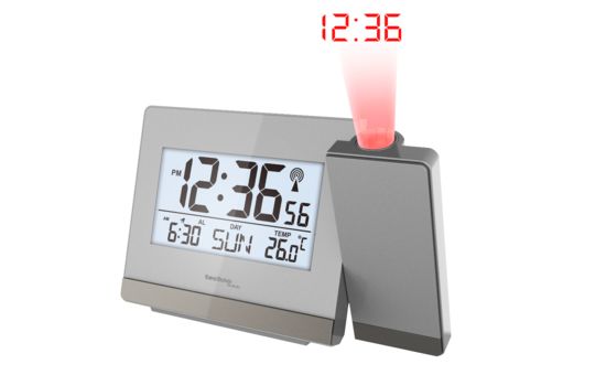 Projection alarm clock