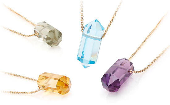 PURE – gemstones with gold or silver chains