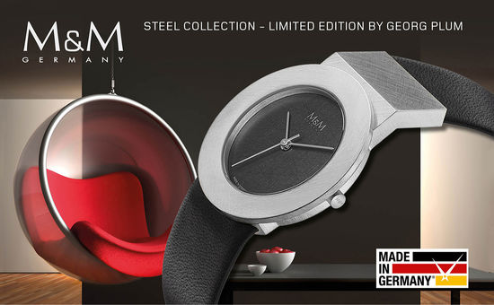 M&M designer watches Made in Germany